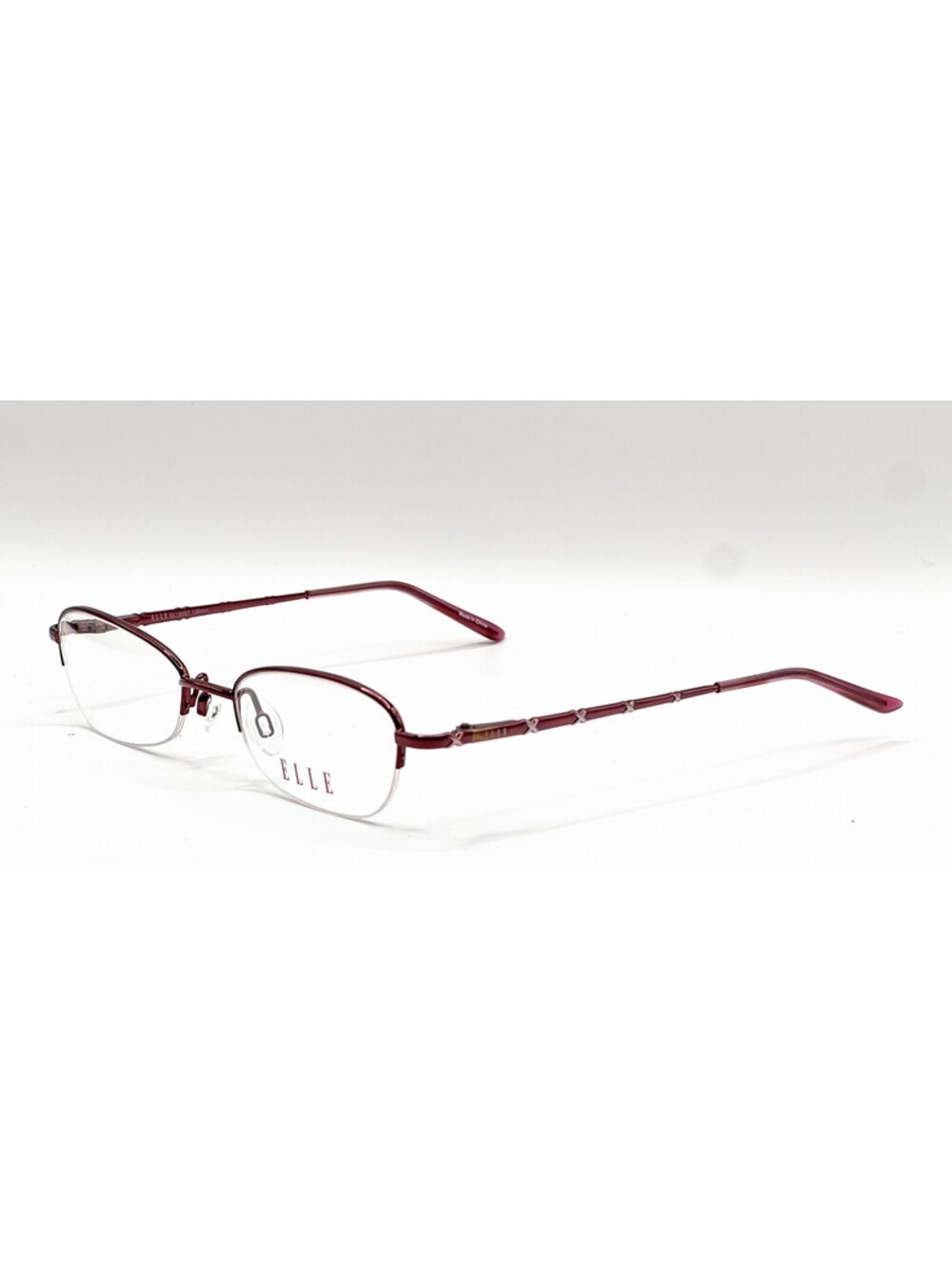 NEW ELLE EL18597 PK PINK AUTHENTIC EYEGLASSES 48-18
